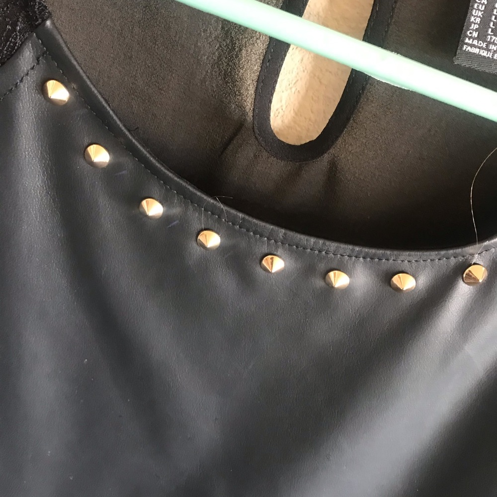 Pleather Top